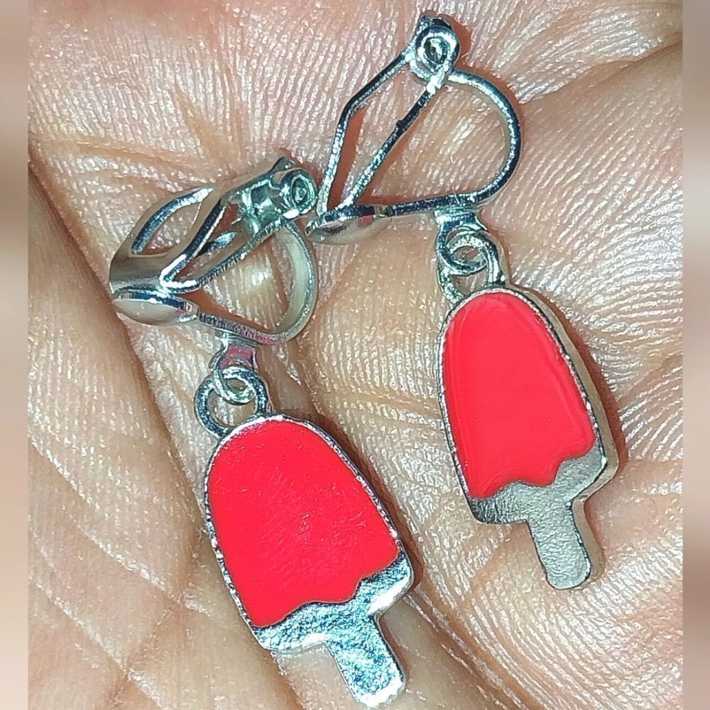 Super cute kid's fashion clip-on earrings